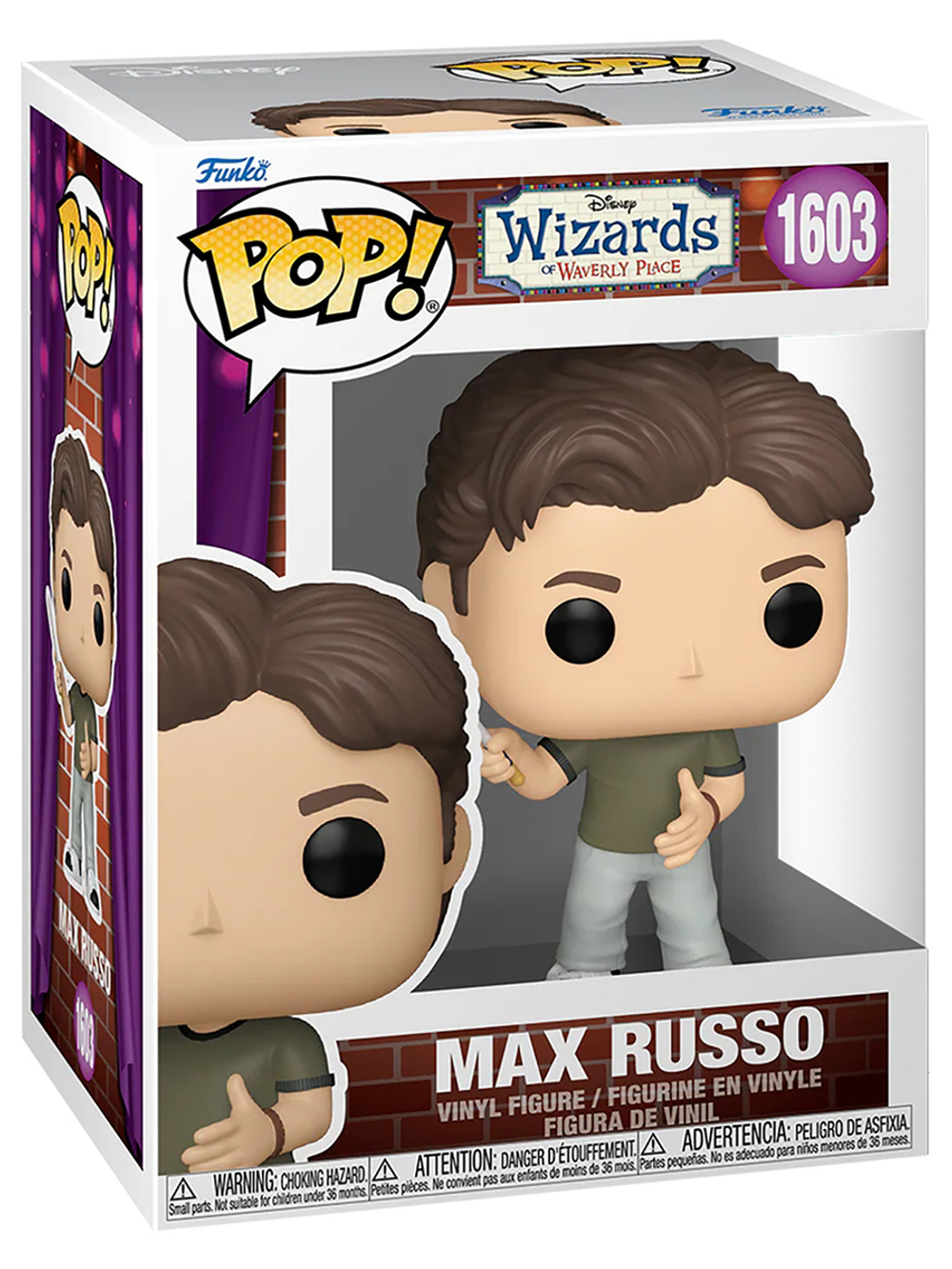 Фигурка Funko POP! Disney Wizards of Waverly Place Max Russo (1603) 86848
