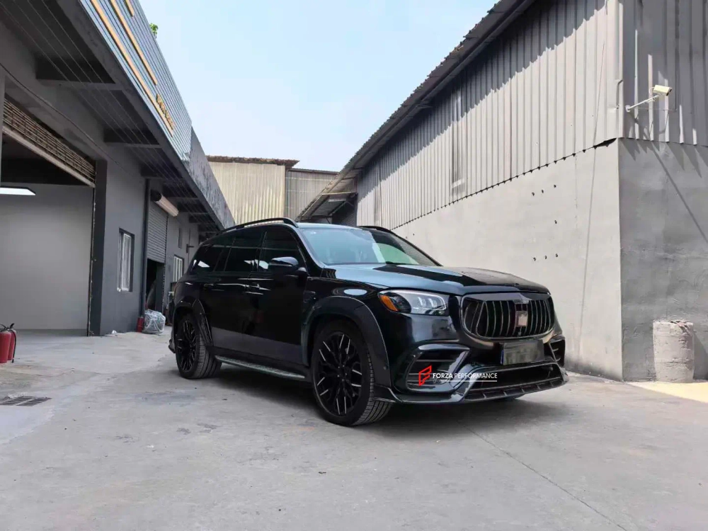 Широкий карбоновый обвес для MERCEDES BENZ GLS X167 2019+ Мерседес Бенц ГЛС