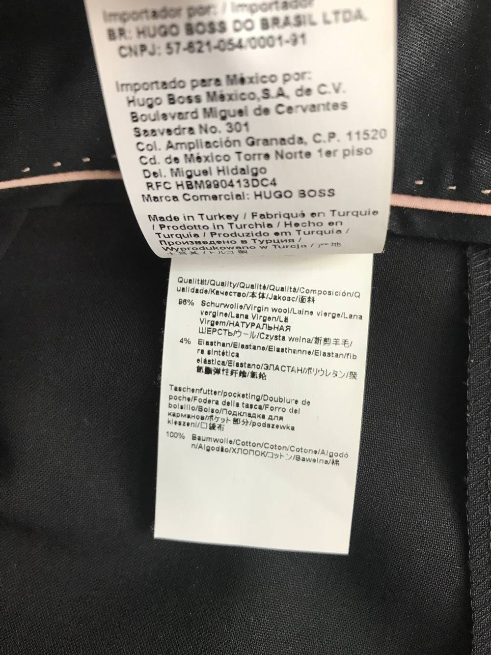 Брюки Boss с поясом, маркировка 40, визуально на 46 размер