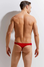 Хлопковые мужские трусы-тонги Colours of the Planet Thong (Размер: L) (Цвет: белый)