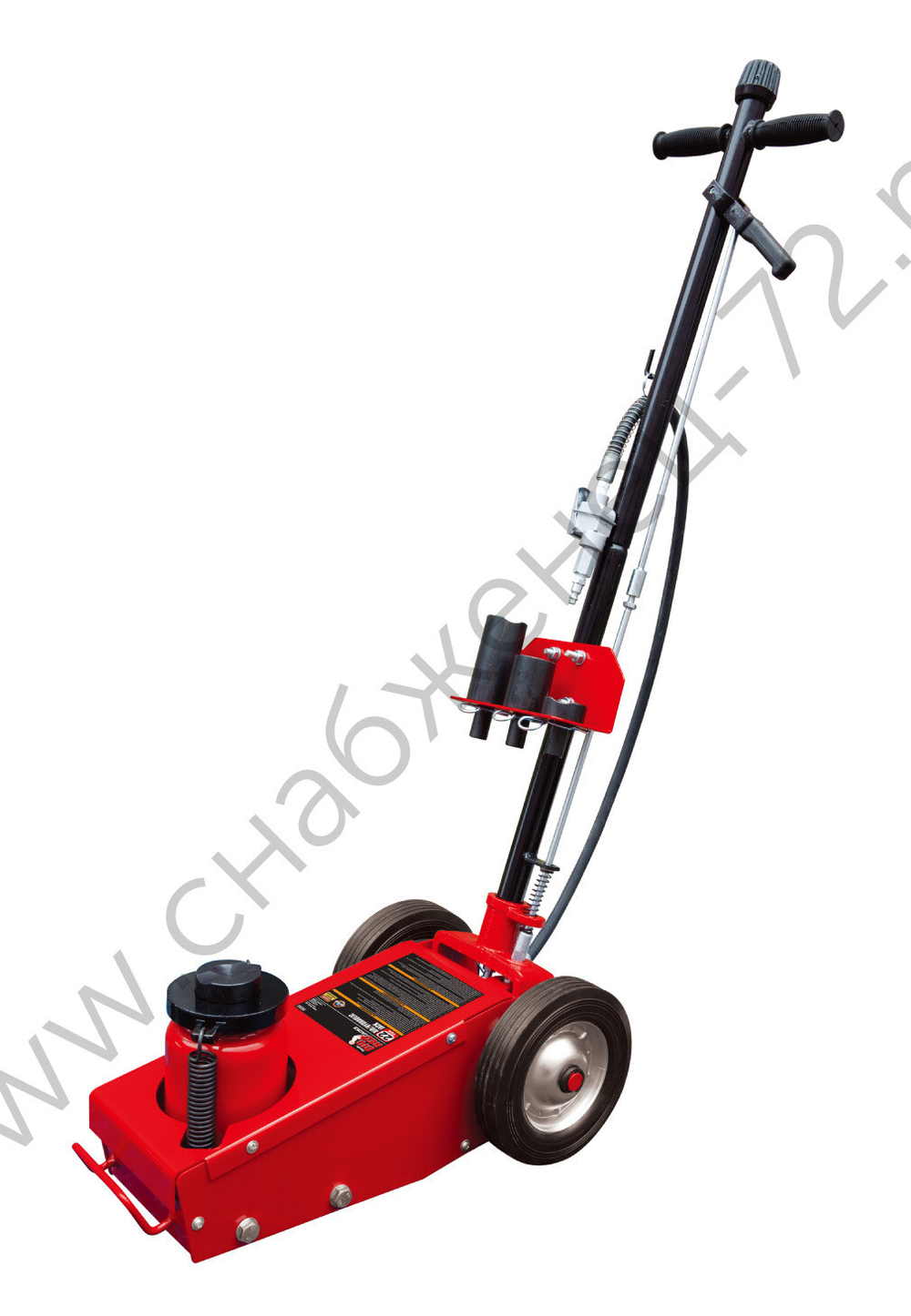 Домкрат подкатной пневмогидравлический на 22 тонны, TQ22001