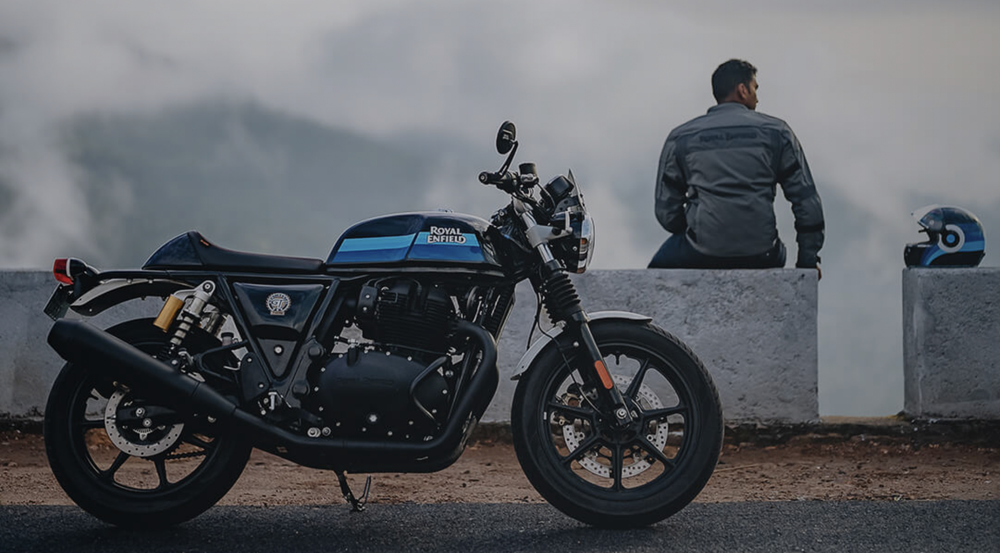 Royal Enfield Continental GT 650 Slipstream Blue, 2024