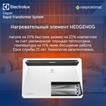 Инверторный конвектор Electrolux Rapid Transformer с блоком управления ECH/R-2500 T-TUI4 с WI-FI без шасси, 10 ступеней мощности