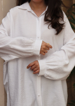 Рубашка удлиненная oversize