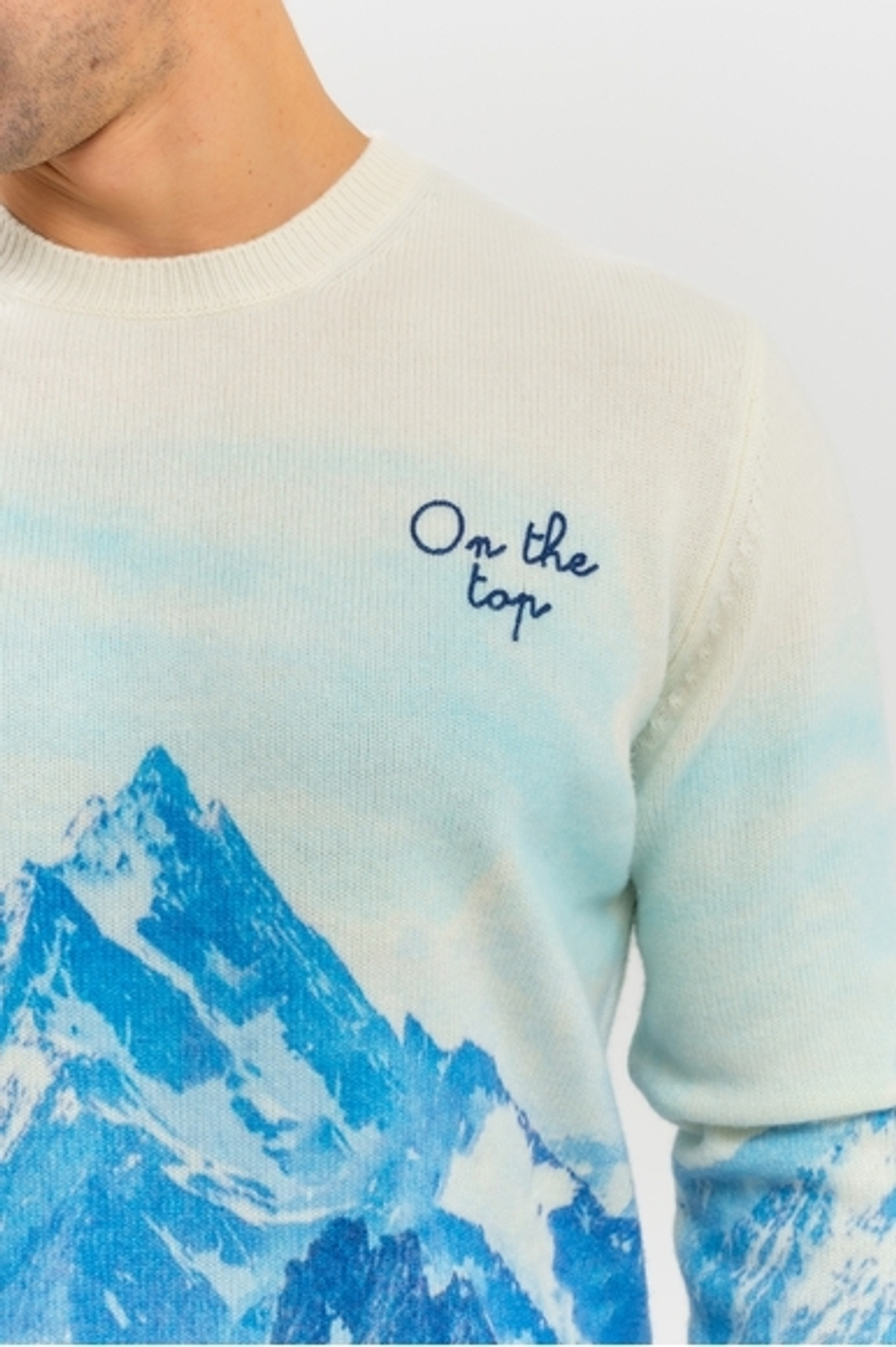 Свитер муж. Saint Barth HERON TOP MOUNTAIN горы