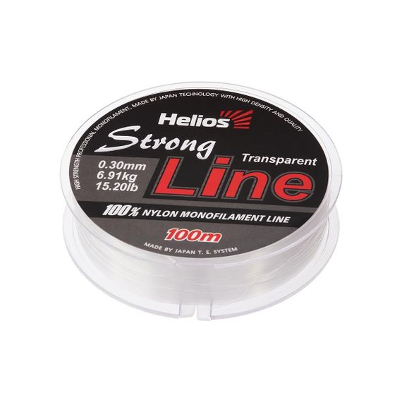 Леска Helios Strong Line Nylon Transparent 0,30mm/100 (HS-SLT-30/100)