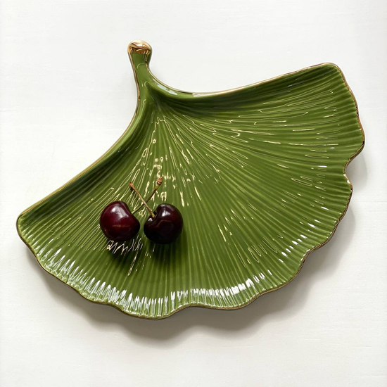 Блюдо сервировочное «Лист», 26×20 см