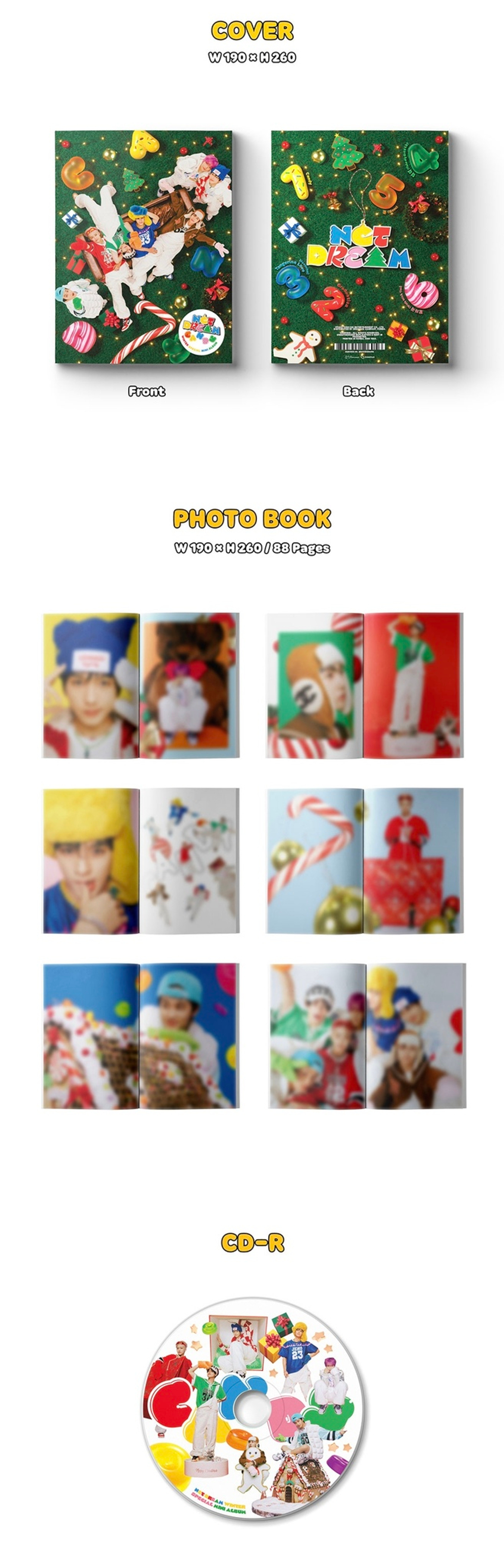 Альбом NCT DREAM - Candy (Photobook Ver.)