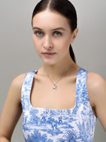 Колье с буквой К