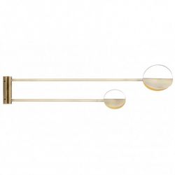 Настенный Светильник (Бра) Leaves Black By Imperiumloft