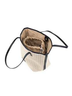 25083/10 Сумка жен., иск. кожа + нат. кожа