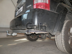 Фаркоп оцинкованный Galia J009C для Jeep Cherokee 2007-2013, Dodge Nitro 2007-2012(паспорт и сертификат в комплекте)(без электрики)