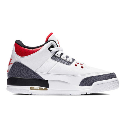 Кроссовки Air Jordan 3 Retro Denim SE GS Fire Red