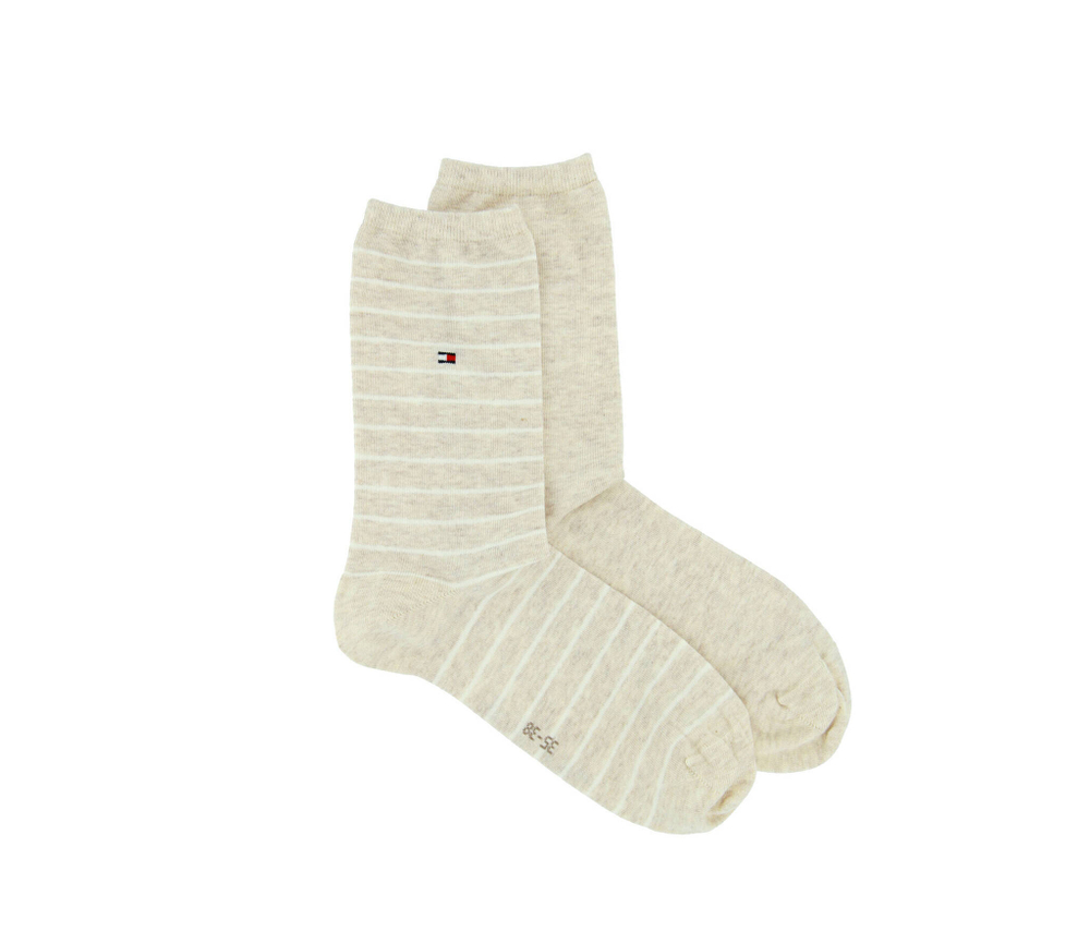 носки 2 пары Tommy Hilfiger - бежевый(100001494)