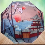 Зонт механический ветроустойчивый, матовая ручка «BESTzontik - World», длина 25см, d-110см