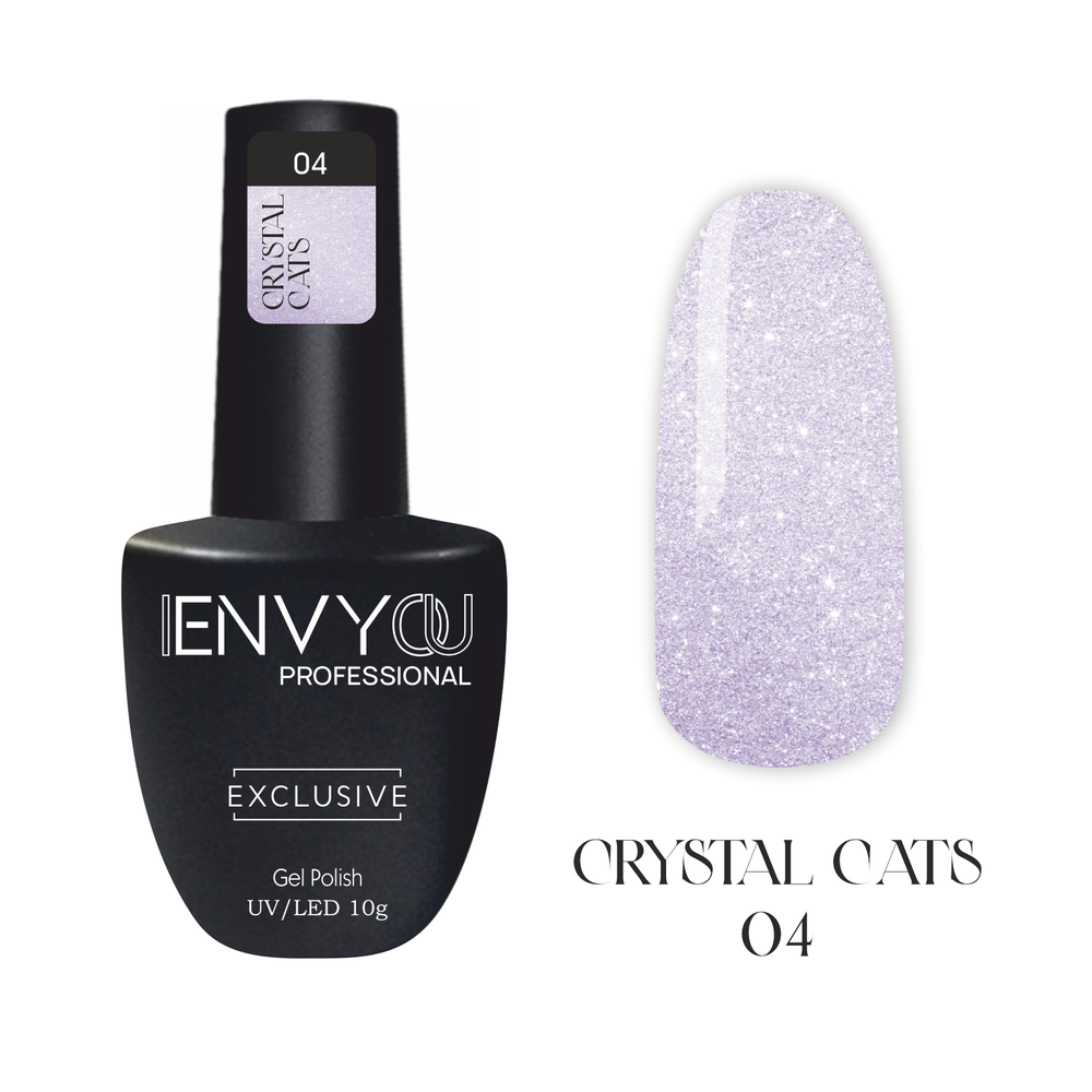 I Envy You, Гель-лак Crystal Cats 04 (10g)