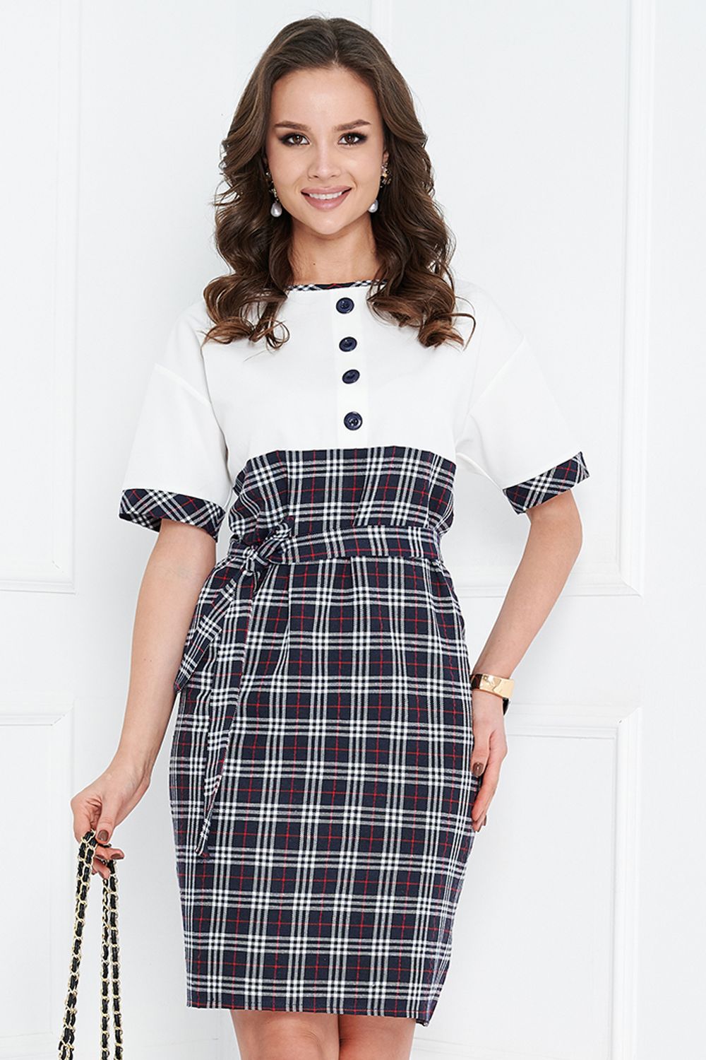 ПЛАТЬЕ ФОЛЬЯНО (БЛУ КЛЭТ) Bellovera (Акция)