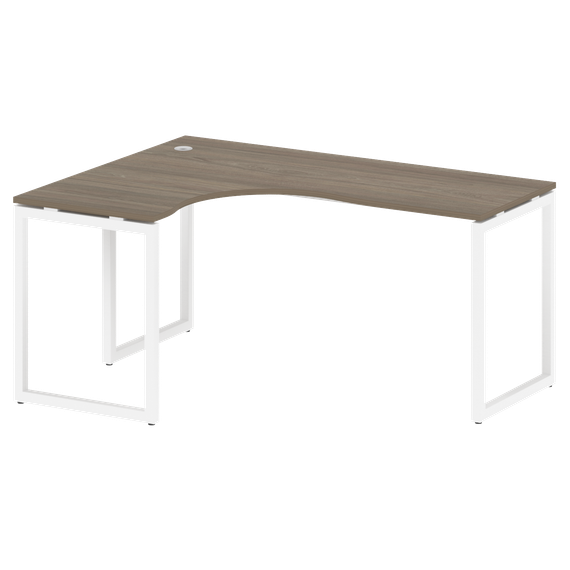 Метал Систем Куатро Стол криволинейный левый на О-образном м/к 40БО.СА-4 (L)