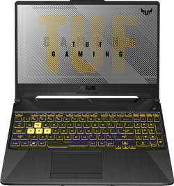Ноутбук Asus TUF Gaming FX506LH-HN197 Core i5 10300H/16Gb/SSD512Gb/NVIDIA GeForce GTX 1650 4Gb/15.6;;/FHD (1920x1080)/noOS/grey/WiFi/BT/Cam