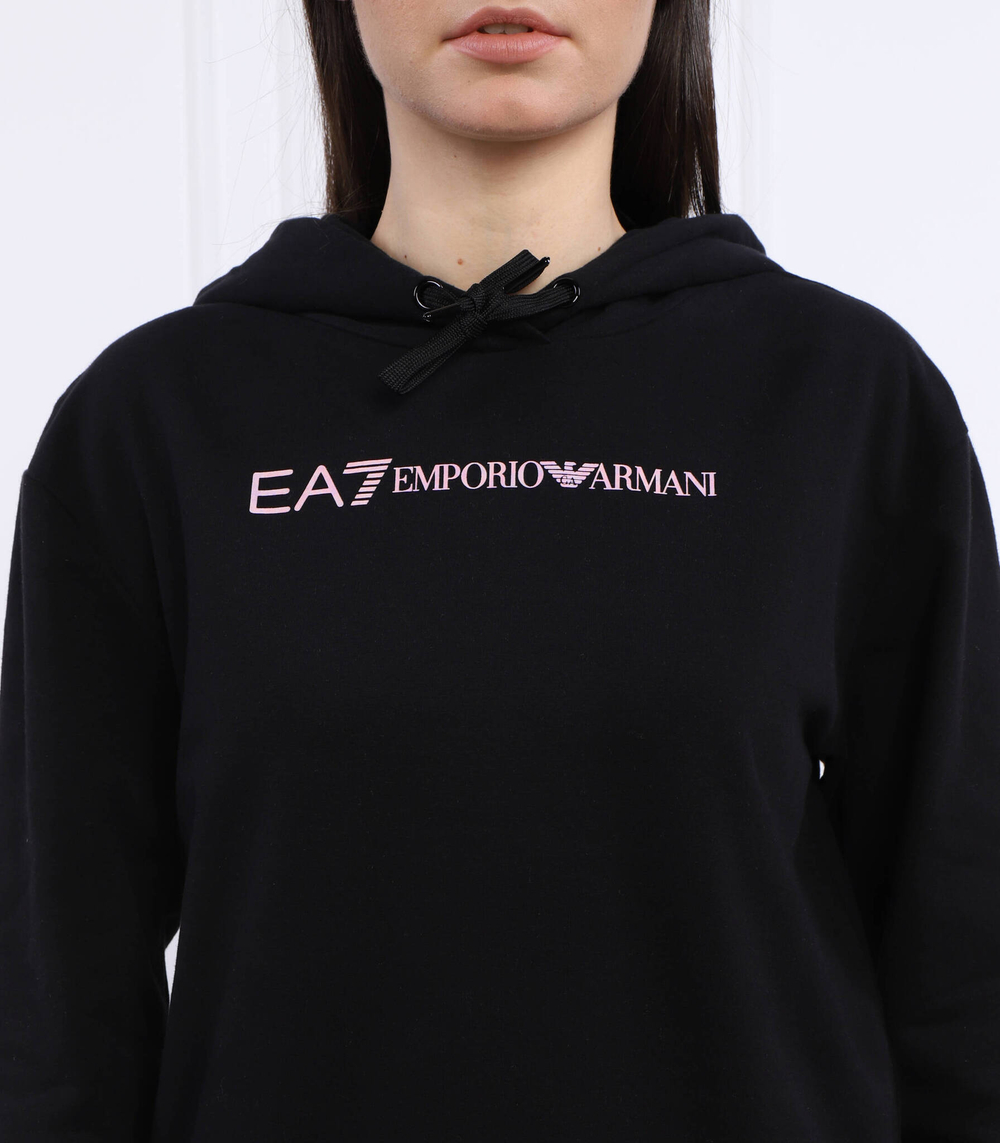 Худи EA7 - черный(3RTM19 TJCQZ)
