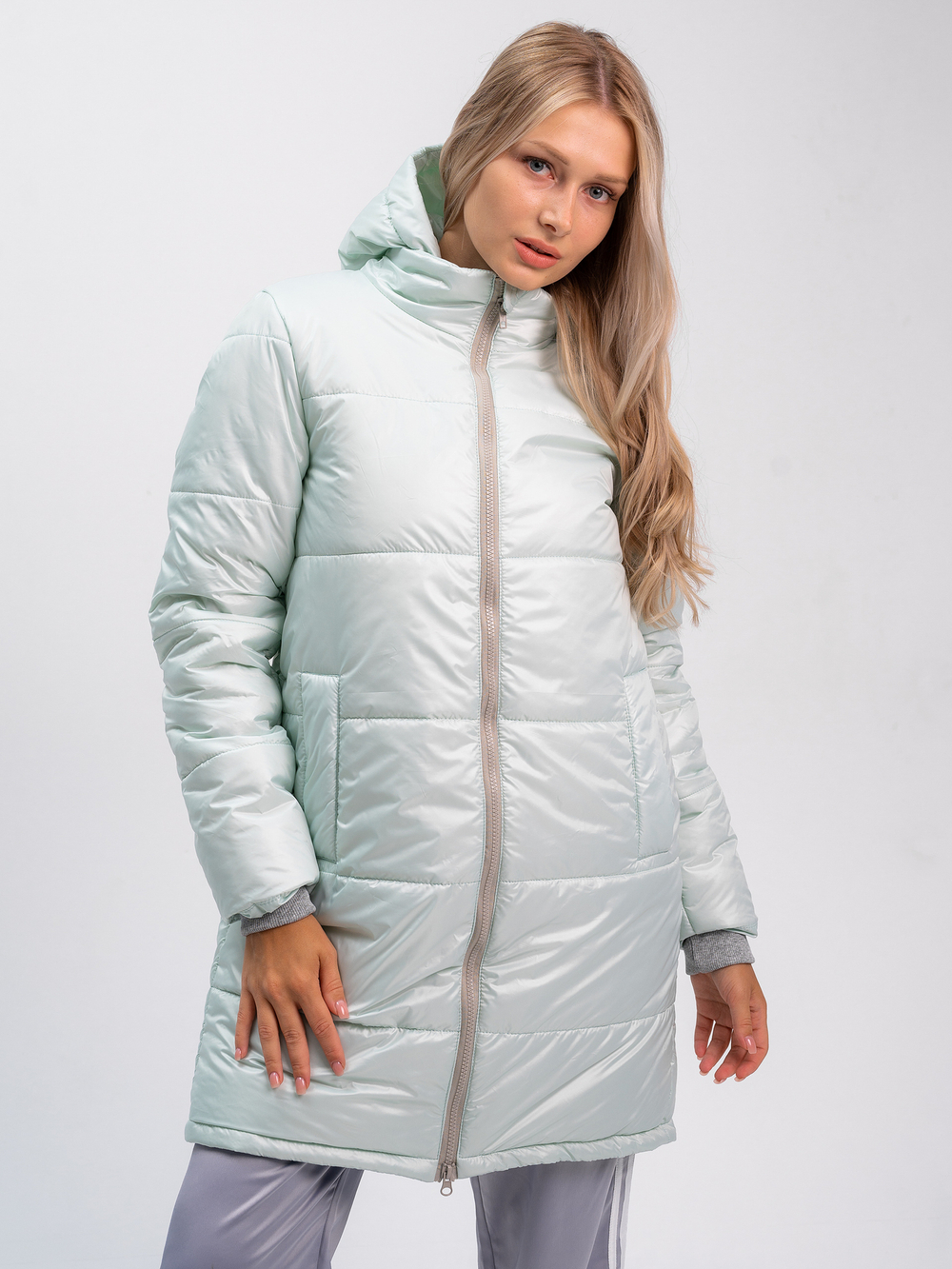 Полупальто зимнее "Альфа" мята