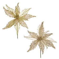 GAEM Цветок искусственный "Пуансеттия", L36 W32 H44 см