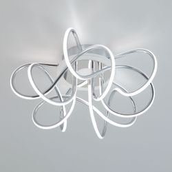 Citilux Джемини Смарт CL229A151E RGB Умная люстра Хром