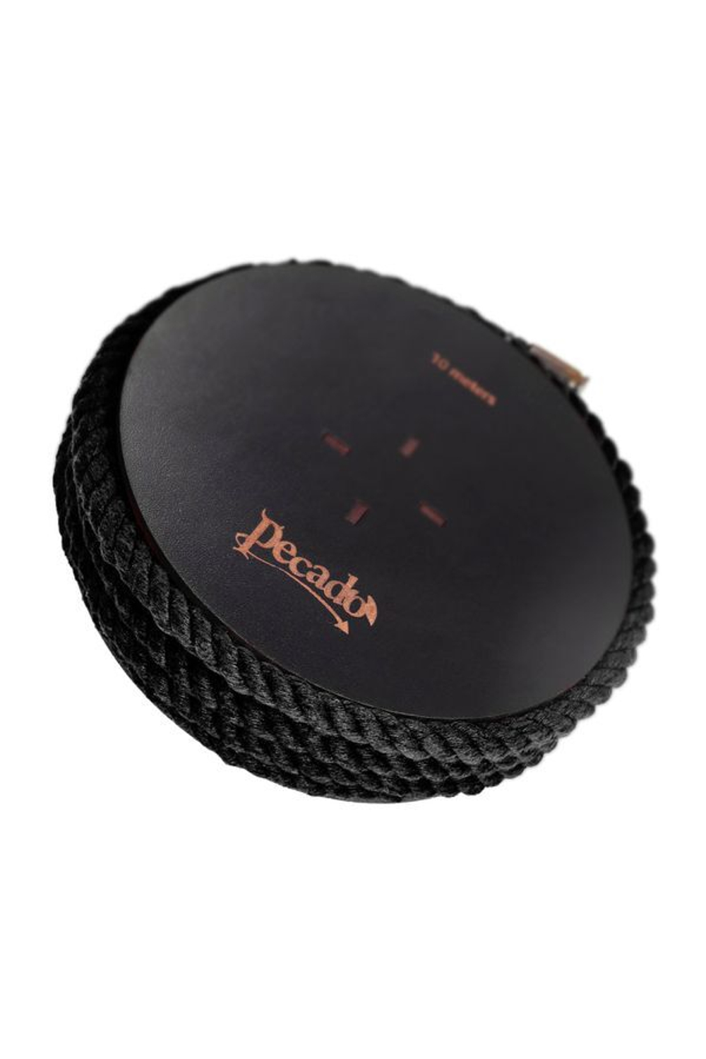 Веревка для шибари Pecado на катушке черная 10 м