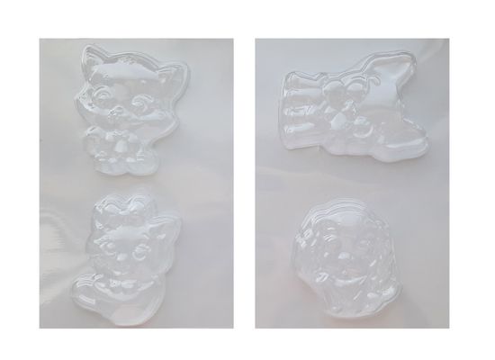 Магниты из гипса под роспись "Кошечки, собачки"