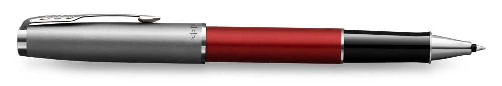 Ручка роллер Parker Sonnet T546 Red CT 2146770, стержень: F, цвет чернил: black, в подарочной упаковке
