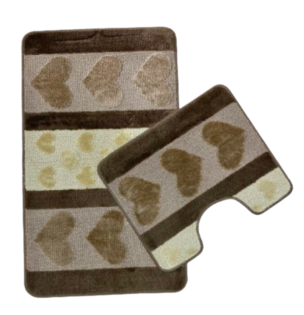 Коврик Zalel для в/к 60*100 (2 пр) "HURREM" Brown