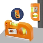 Уровень строительный Торпедо 8.5 см, глазков: 2, 50 г