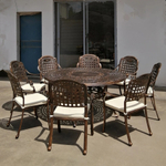 Мебель из литого алюминия Geraldine 8, античная бронза