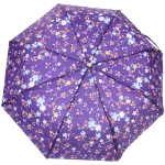 Зонт женский полуавтомат «Лагуна», микс 6 цветов, 8 спиц, d-100см, длина в слож. виде 30см