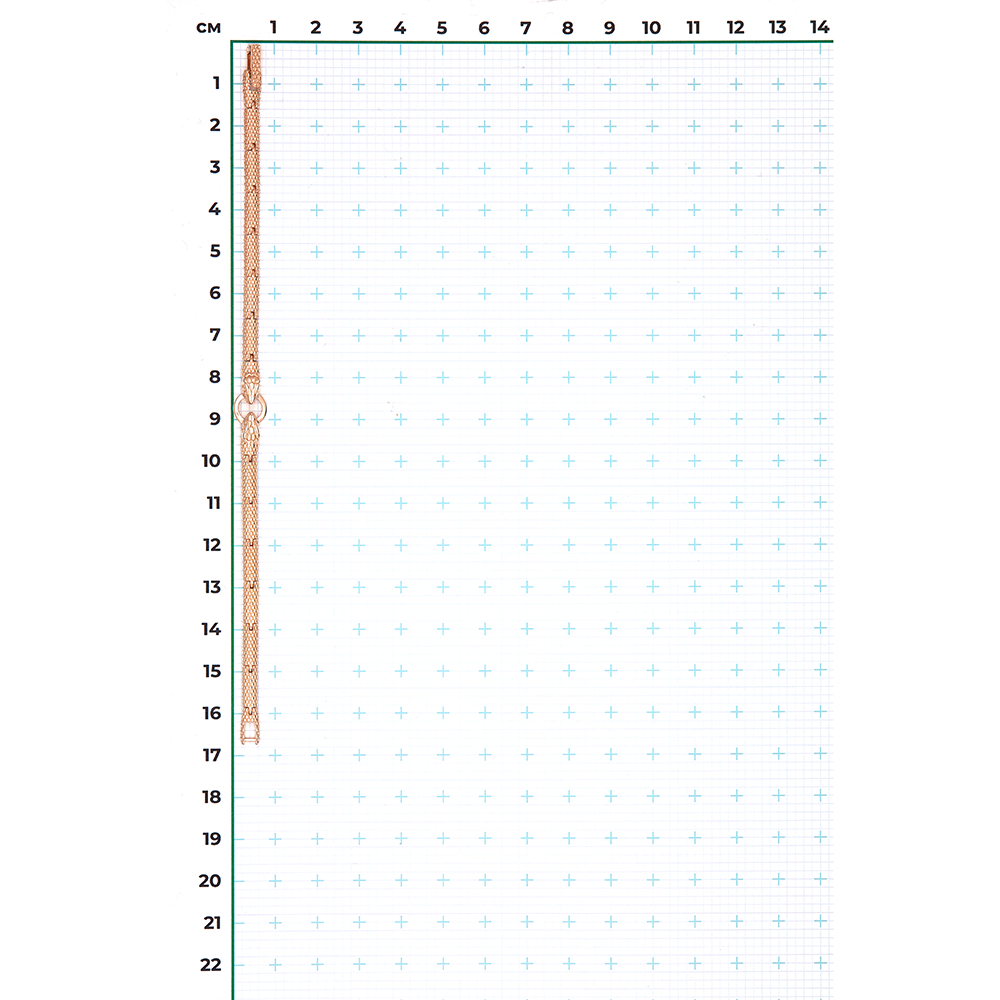 Браслет «Амфисбена» из красного золота