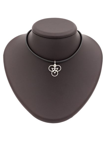 Подвеска Таттва Огня Теджас Агни из серебра на постаменте