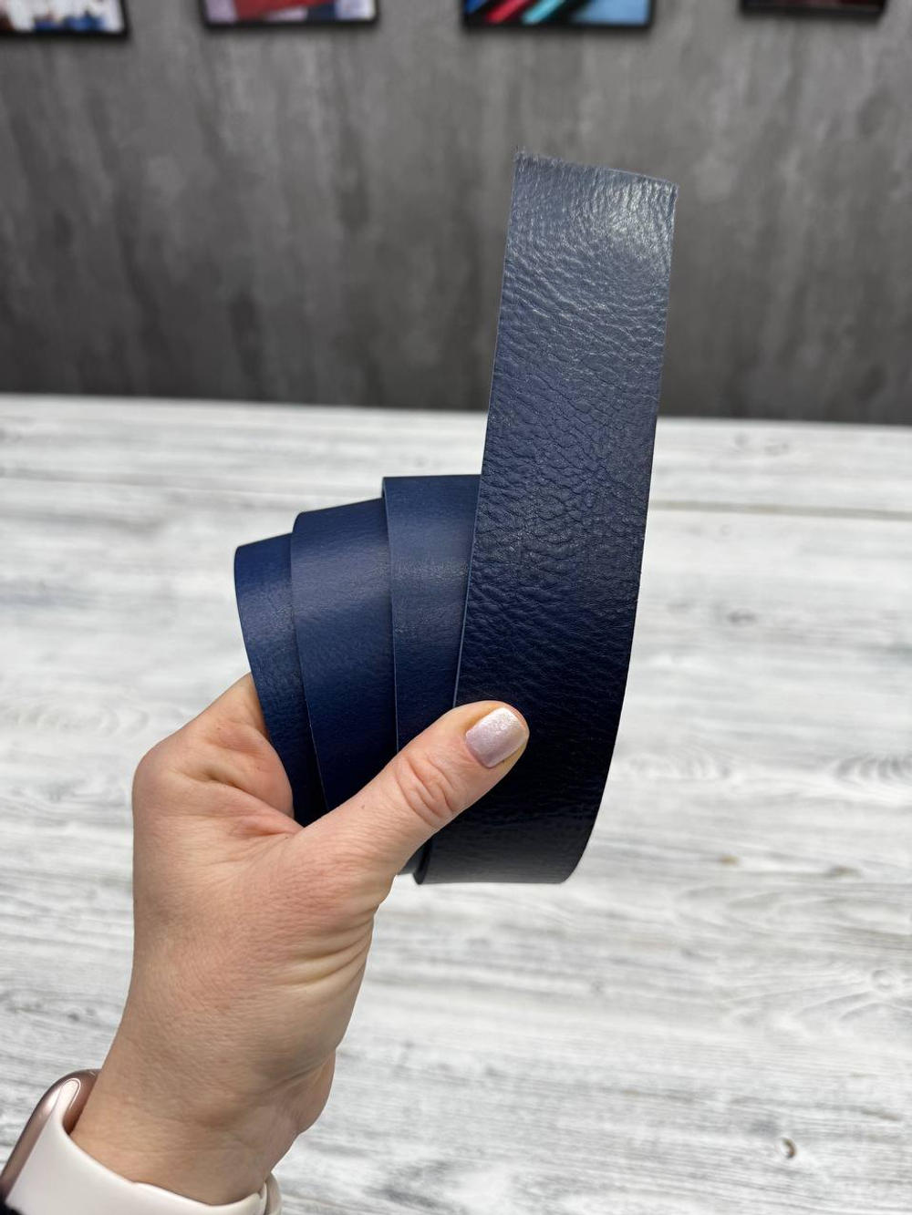 Натуральная итальянская кожа растительного дубления