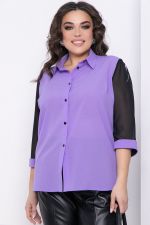 Блуза "Дженис" (сирень) Б8637 LT Collection