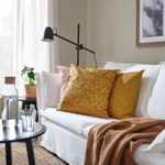 Набор чехлов на подушку IKEA SVARDTAG (СВАРДТАГ), Горчичный, 50x50 см