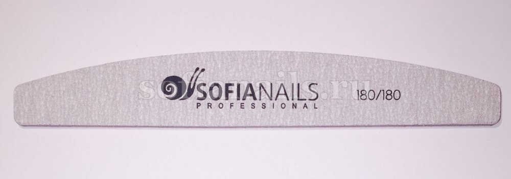 SofiaNails Пилка зебра лодка Япония, 180/180гр