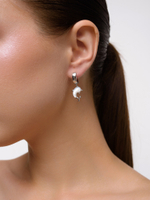 Серьги "Dolphin" Silver