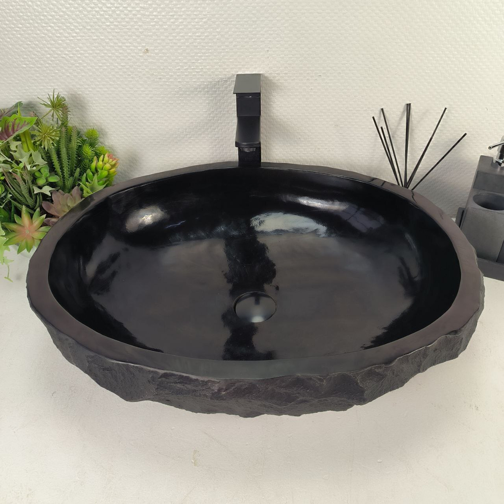 Раковина из андезита Erozy Black EA-65006 60*50*15 0044