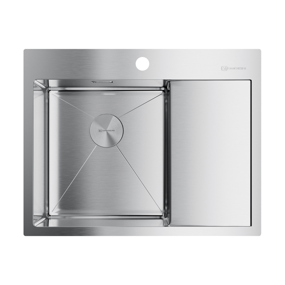 Мойка Omoikiri Akisame 65-L-IN нерж. сталь | Нержавеющая сталь