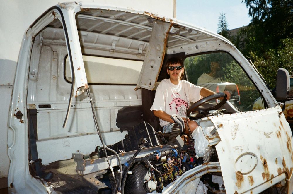 Футболка Creepy Clothing Леопард бежевая