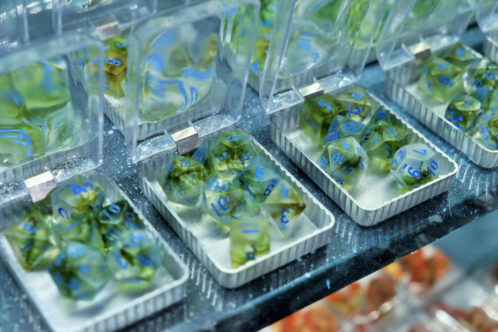 Крафтовые кубы – Зелёный с синим