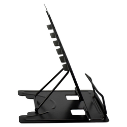 Подставка для книг и учебников, 19х20х15.5 см, окрашенный чёрный металл, УФ-печать, стикер с полноцветной запечаткой