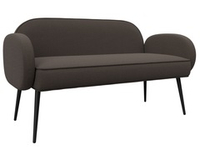 Диван прямой Лига-086 РОГОЖКА Амур 05 коричневый