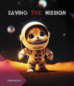 Тетрадь 40 л., клетка "Лунный котенок" (Апплика)