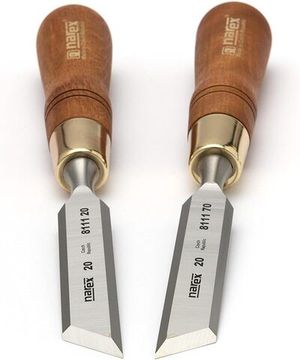 Набор из 2 косых стамесок NAREX WOOD LINE PLUS 20 мм 851670
