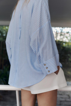 ZARA РУБАШКА В ПОЛОСКУ, ПОЛОСКИ